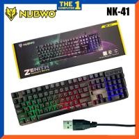 ราคา คีย์บอร์ดเกมส์มิ่ง NUBWO NK-41 ZENITH Gaming ไฟสวย ใช้งานง่าย (16722426606)