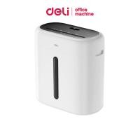 ราคา Deli เครื่องทำลายเอกสาร 15L เครื่องย่อยกระดาษ Auto A4 ครั้งละ6แผ่น 4x25mm เสียงเบา Paper Shredder (27502011627)