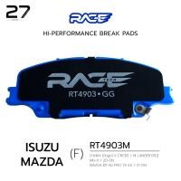 ราคา RACETECH ผ้าเบรคหน้า ISUZU D-MAX V-CROSS Hi Laner (RG) - MU-X 20-ON / MAZDA BT50 PRO 1.9 3.0 - 21-ON - RT4903M (26339274729)
