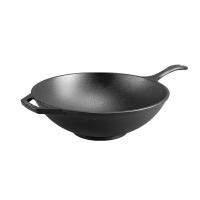 ราคา Lodge Chef Collection กระทะเหล็กหล่อขนาด 12 นิ้วสไตล์เชฟผัดกระทะกระทะ ปรุงรส&สําหรับเตา เตาปิ้งย่าง/แคมป์ไฟ (45755813510)