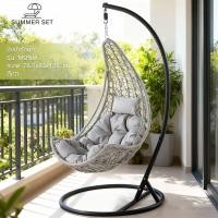 ราคา (1/3)SUMMER SET ชิงช้ารังนก รุ่น MUNIA ขนาด 76.5×83×128 ซม. สีเทา ยอดขายอันดับหนึ่ง (54756596934)
