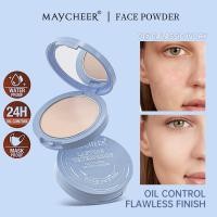 ราคา MAYCHEER MAYCHEER Fixing Makeup Matte Soft Gloss Beauty Cake Oil Control Sweat-Proof กันน้ําการดูดซึมน้ํามัน Holding แต่งหน้า 26/5/7 VNNN (56610120384)