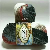 ราคา เส้นด้ายถักผ้าบาติก Alize Burcum 3376 (4482864028)