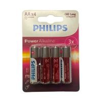 ราคา Philips ถ่าน Power Alkaline AA แพ็ก 4-24 ก้อน สำหรับ รีโมท นาฬิกา (40327883905)