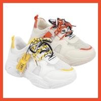ราคา ฟรี กล่องรองเท้า!!! 9.9 GIRLS SNEAKERS 9811 SHG007 099 SP-014 Rosi (27265202277)