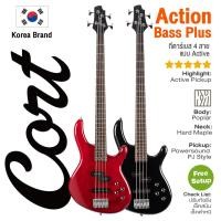 ราคา ⭐Korea Brand⭐ Cort® Action Bass Plus กีตาร์เบส 4 สาย ปิ๊กอัพ Active PJ (43803370744)