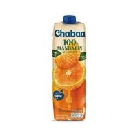 ราคา ชบาCHABAA น้ำส้มแมนดารินผสมเนื้อส้ม 100% 1000 มล. ยกลัง( 12 กล่อง ) (40628793396)