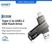 ราคา EAGET CF33 Type-C เป็น USB 3.2 แฟลชไดรฟ์ USB อินเทอร์เฟซคู่ (32GB/64GB/128GB/256GB) (27991001131)