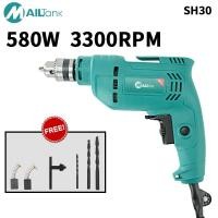 ราคา SH30 สว่าน สว่านมือ สว่านไฟฟ้า สว่านไขควง3หุน สีเขียว MAILTANK เจาะไม้ เหล็ก กระเบื้องได้ ปรับหมุนซ้าย-ขวา (7546387615)