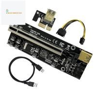 ราคา [posthouse]VER009S Plus PCI-E Riser Card 009S Plus PCIE X1 ถึง X16 4Pin 6Pin Power USB 3.0 สายสําหรับกราฟิกการ์ด GPU Miner Mining A (27644645079)