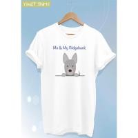ราคา เสื้อยืดสกรีนลาย สุนัขไทยหลังอาน Thai Ridgeback Dog Tshirt (1412280353)