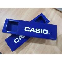 ราคา กล่องนาฬิกา CASIO สีน้ำเงินเข้ม กล่องทรงผืนผ้า กล่องนาฬิกา กล่องกระดาษ (3319974035)