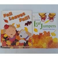 ราคา ph73 Fall Leaves Fall, Leaf Jumpers Picture Book หนังสือมือสอง ปกแข็ง (27369181002)