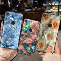 ราคา เคส Vivo V7 / V7 Plus / V7+ พิมพ์ลายดอกไม้สวยงาม หรูหรา โดดเด่น อินเทรนด์ (27494850904)