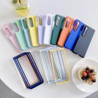 ราคา เคสป้องกันโทรศัพท์มือถือ แบบบาง ทนทาน สําหรับ Samsung Galaxy Z Fold4 Z Fold3 Z Fold4 Z Fold3 (22641038593)