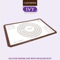 ราคา [IVY] CHEFMADE แผ่นรองอบซิลิโคน Silpat แผ่นรองแป้งซิลิโคนแบบไม่ติดหนา (26565214025)