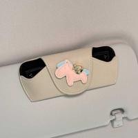 ราคา Car Glasses Case Car Interior Special Sunglasses Case Holder Glasses Clip Sunglasses Storage Box Sun Visor Advanced trST (45659250719)