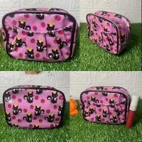 ราคา กระเป๋าเครื่องสำอางสีม่วง ลายน้องสกังก์ Skunk Swimmer Cosmetic Bag (21308287885)