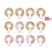 ราคา พร้อมส่งในไทย!! โลหะติดเล็บสีทอง อะไหล่แต่งเล็บตลับกลม อะไหล่ติดเล็บ (12703749338)