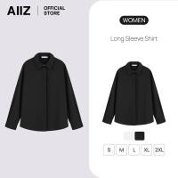ราคา AIIZ เสื้อเชิ้ตผู้หญิงแขนยาวสีพื้น AIIZ Women's Long Sleeve Shirt (46254909075)