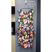ราคา ส่งต่อ เดรสแขนกุดลายดอก TOPSHOP (58006236013)