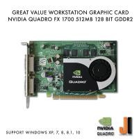 ราคา Nvidia Quadro FX 1700 512MB-128 BIT GDDR2 (มือสอง) (6832259631)