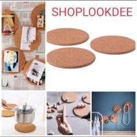 ราคา IKEA อิเกีย ที่รองหม้อ, ที่รอง แผ่นรองความร้อน ไม้ก๊อก, แพค 3 ชิ้น ขนาด 19 ซม.HEAT ฮีท (7242303151)