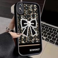 ราคา เคสสำหรับ iPhone X Xs Xr Xs Max เคสป้องกันโทรศัพท์รูปโบว์ (26862118048)