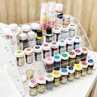 ราคา Tyk สีชั้นเก็บเบเกอรี่ตกแต่งหัวฉีดกล่องกล่องเก็บอะคริลิคชั้นวางจอแสดงผล Step Rack Multi-Layer Trapezoidal Universal WVCD PCCM (57158065509)