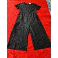 ราคา จั้มลูกไม้สีดำ ขา7ส่วน (10402596692)
