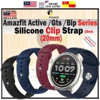 ราคา Amazfit Active 2/ Active/ Amazfit GTS/ Amazfit Bip/ 20mm Fast Release Clip Strap,Tali Jam Klip Amazfit Watch 20mm Series (48758315283)