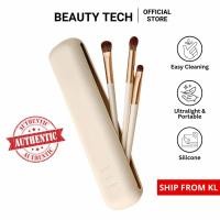 ราคา กระเป๋าแต่งหน้า แปรงแต่งหน้า ฟองน้ําแต่งหน้าแต่งหน้าพัฟผู้ถือกรณีแต่งหน้ากระเป๋าเครื่องสําอางแปรงแต่งหน้ากระเป๋าเก็บซิลิคอน (45805161116)