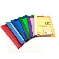 ราคา แฟ้มหนีบพลาสติกซีทรู UD 555 ขนาด A4/F4 จำนวน 6 เล่ม6สี/แพ็ค (6734680762)