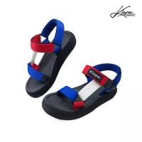 ราคา MERAH [ใหม่] Klapa Casual Boys Mountain Sandals - รองเท้าแตะเด็ก Tricolor White Blue Red (28238091481)