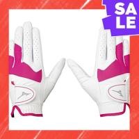 ราคา Direct From Japan MIZUNO Golf Glove Effil Women's Synthetic Leather/Synthetic Leather for Both Hands White/Navy 18cm 5MJWB254 (55406132235)