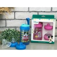 ราคา แก้วหัดดื่ม มิกกี้เม้าส์/มินนี่เม้าส์ 3in1 (ลิขสิทธิ์แท้) ขนาด 12 ออนซ์ (2550706938)