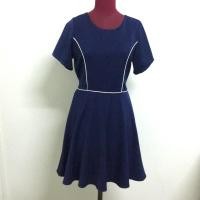 ราคา เดรสมือสอง เดรสออกงาน เดรสสีน้ำเงิน พร้อมส่ง (12149134248)