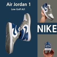 ราคา (แท้% )รองเท้าผ้าใบไนกี้ Nike Air Jordan 1 Low Golf AJ1 100% original sneakers shoes running shoes nike shoes (24958610982)