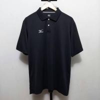 ราคา เสื้อกีฬาคอปก Mizuno สีดำ นุ่มเบา ใส่สบาย (27527166069)