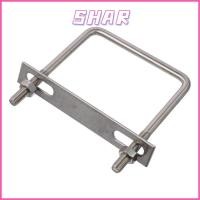 ราคา SHAR Square U-Bolts, M10 M10*110*135 มม. U Clamp Bolt, สแตนเลสเงิน U Clamp Bolt พร้อมถั่วและแผ่น (47609369702)