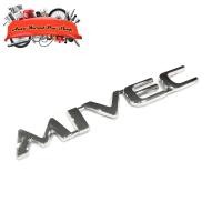 ราคา logo MIVEC โลโก้ MIVEC ใส่ MITSUBISHI ชุปโครเมี่ยม 1ชิ้น Mitsubishi pajero triton 2-4 ประตู มีบริการเก็บเงินปลายทาง (18911223148)