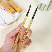 ราคา ✨COD✨ดินสอเขียนคิ้ว 2 in 1 แบบหมุนอัตโนมัติ สีชัด เขียนง่าย ติดทนนาน พร้อมแปรง (54351263525)