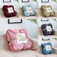 ราคา ผ้าห่มขนแกะ 7*8ฟุต 200*230cm พร้มส่ง เนื้อผ้าดี (40814571104)