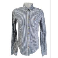 ราคา Hollister Brand_2nd hand (JB) king เสื้อเชิ้ตผู้หญิงแขนยาวลายทาง วัสดุผ้าฝ้าย %/ Size S/ แท้มือสองกระสอบนำเข้า (29966494435)