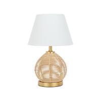 ราคา INDEX LIVING MALL โคมไฟตั้งโต๊ะ รุ่นเมอโด้ - สีธรรมชาติ/ขาว (23240780428)