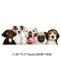 ราคา 30x13 ซม.อะนิเมะห้าน่ารักลูกสุนัขอวตารไวนิลรถหน้าต่างรถจักรยานยนต์สติกเกอร์คอมพิวเตอร์ (52710302299)