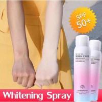 ราคา สเปรย์กันแดด SPF50+PA+++บำรุงผิวขาวชุ่มชื้นกันน้ำคุมมันผิวกระจ่างใส 150ml (24550064600)