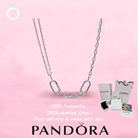 ราคา สร้อยคอโซ่ Double Link PANDORA S925 สเตอร์ลิงซิลเวอร์ พร้อมเป็นของขวัญวันวาเลนไทน์ที่ลงตัว (45859195947)