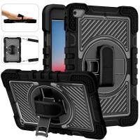 ราคา สําหรับ Apple iPad 9.7 2017 2018 mini 4 5 2019 A1822 A1823 A1893 A1954 A1538 A1550 A2133 A2124 A2125 A2126 กรณีเด็กปลอดภัยกันกระแทกมือสายคล้องไหล่ขาตั้งฝาครอบแท็บเล็ตปลอก (26372798056)