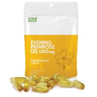 ราคา Nutri Master Evening Primrose Oil 1000 mg. นูทรี มาสเตอร์ อีฟนิ่ง พริมโรส ออยล์. 30 แคปซูล (2338926604)